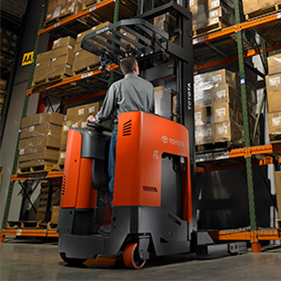 Toyota Material Handling Equipment Helps Haul Away Hunger in Annual Toyota Tundra Food Drive