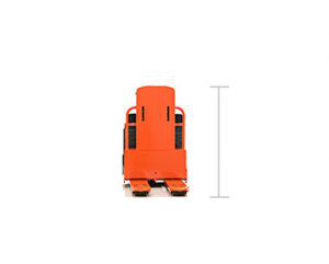 Center-Controlled Rider Pallet Jack