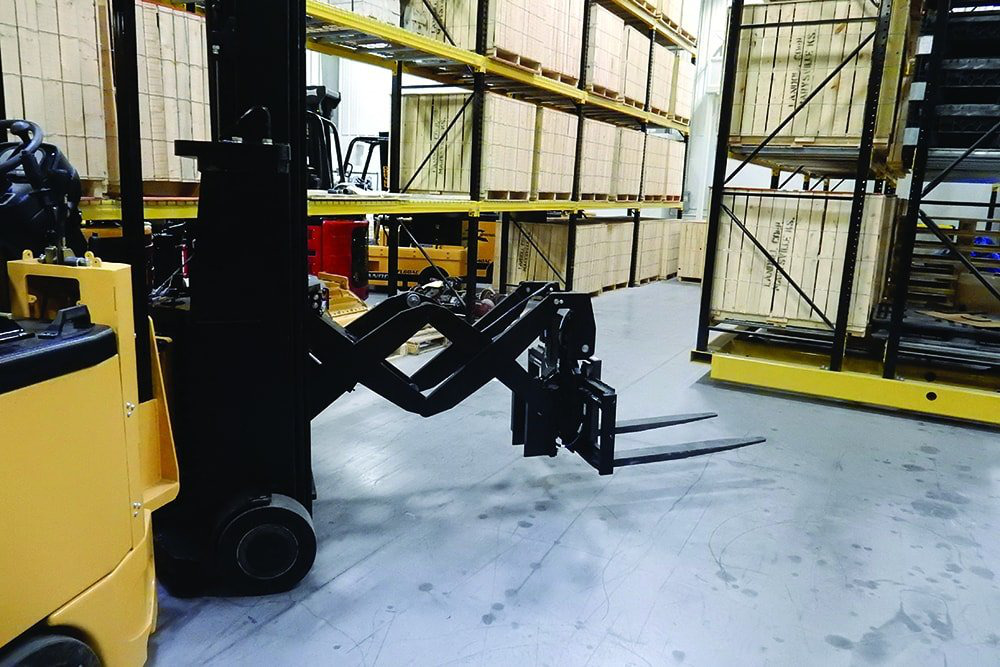 Electric Deep Reach Articulating Forklift