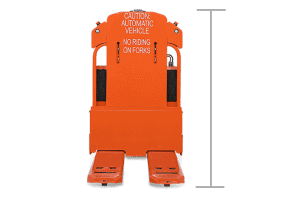 Center-Controlled Rider Automated Pallet Jack