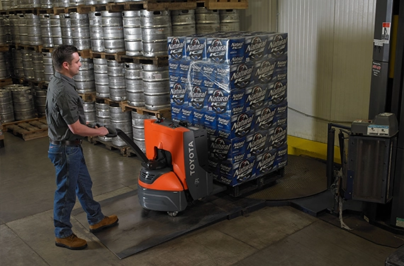 Summit Toyota Walk Behind Forklifts for Cold Storage