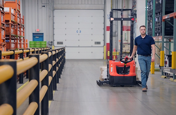 Summit Toyota Walk Behind Forklifts for Manufacturing
